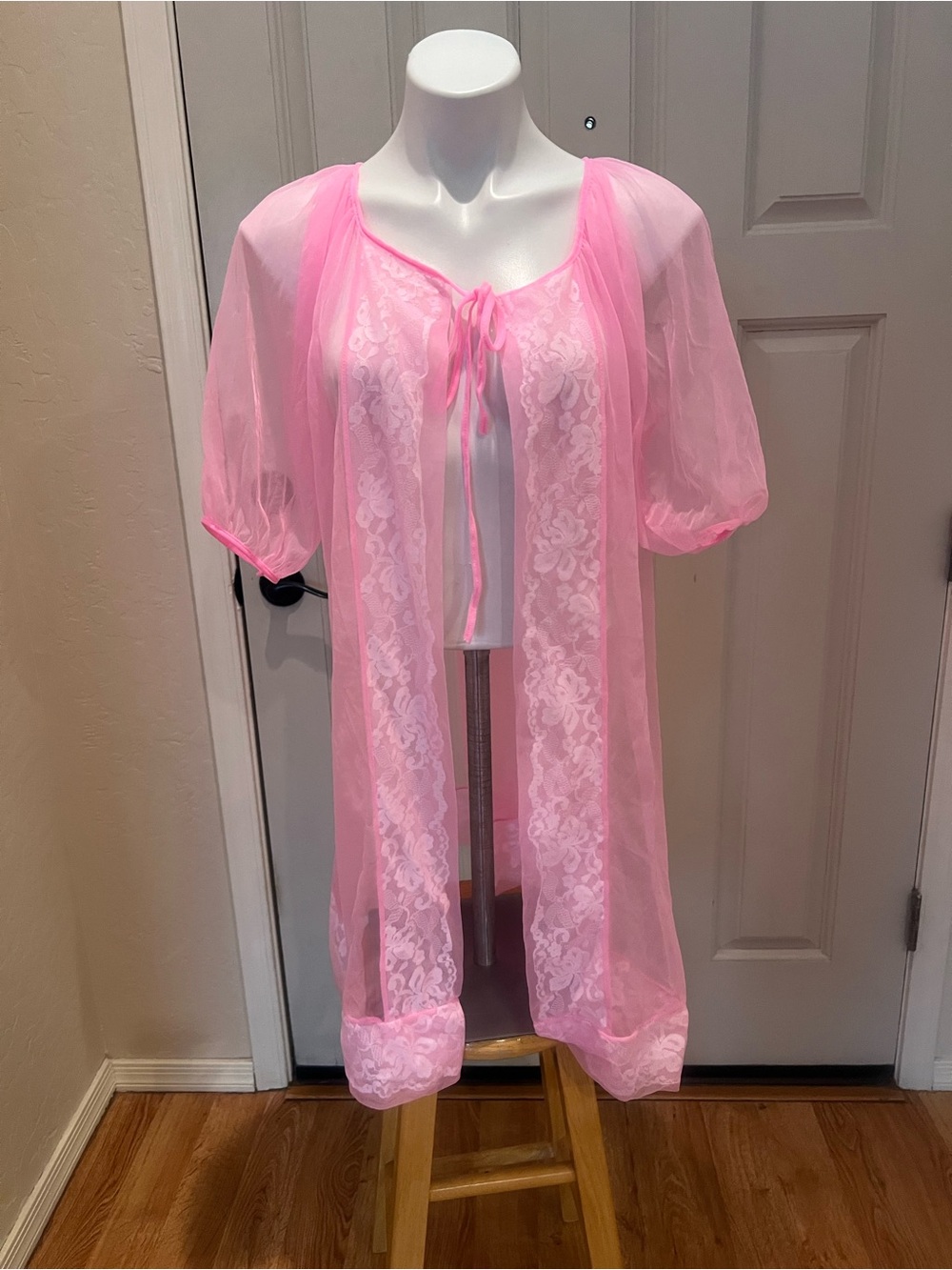 Vintage Chiffon Robe